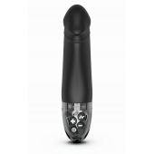 Черный вибратор с электростимуляцией Real Deal Neal - 16,5 см. - MyStim - купить с доставкой в Сызрани