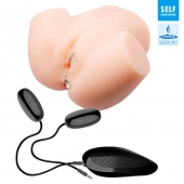 Телесный мастурбатор с 2 тоннелями Dual Vagina and Ass Veronica - Baile - в Сызрани купить с доставкой