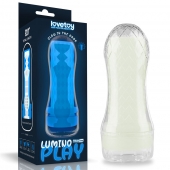 Светящийся в темноте мастурбатор Lumino Play Masturbator Pocketed - Lovetoy - в Сызрани купить с доставкой