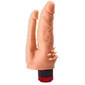 Анально-вагинальный вибромассажёр с шипами для массажа клитора - 17 см. - LOVETOY (А-Полимер)