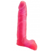 Розовая насадка-фаллос для трусиков Harness - 16,5 см. - LOVETOY (А-Полимер) - купить с доставкой в Сызрани