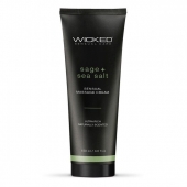 Массажный легкий крем WICKED Sage plus Sea Salt - 120 мл. - Wicked - купить с доставкой в Сызрани