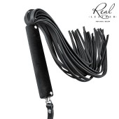 Черная кожаная плеть-флоггер - 84 см. - Notabu - купить с доставкой в Сызрани