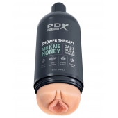 Телесный мастурбатор-вагина Shower Therapy Milk Me Honey - Pipedream - в Сызрани купить с доставкой