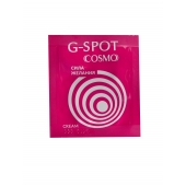 Стимулирующий интимный крем для женщин Cosmo G-spot - 2 гр. - Биоритм - купить с доставкой в Сызрани