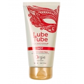 Интимный гель на водной основе Lube Tube Hot с разогревающим эффектом - 150 мл. - ORGIE - купить с доставкой в Сызрани