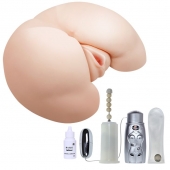 Вибрирующий мастурбатор-попка с ротацией и пультом управления - Baile - в Сызрани купить с доставкой