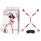 Красная фиксация на матрас Classic Bedspreader - Lux Fetish - купить с доставкой в Сызрани