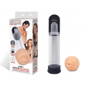 Автоматическая вакуумная помпа-мастурбатор Blowjob Auto Sucker Penis Enlarger Pump - Lux Fetish - в Сызрани купить с доставкой