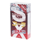 Ароматизированные презервативы Sagami Xtreme COLA - 10 шт. - Sagami - купить с доставкой в Сызрани