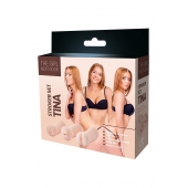Набор из 3 мастурбаторов The Girl Next Door Tina - Dream Toys - в Сызрани купить с доставкой