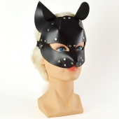 Черная кржаная маска Pussy - Sitabella - купить с доставкой в Сызрани