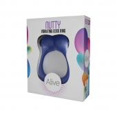Синее эрекционное виброкольцо Nutty - Adrien Lastic - в Сызрани купить с доставкой