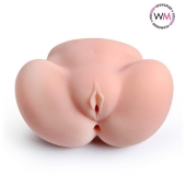 Реалистичный мастурбатор с двумя функциональными отверстиями - Erowoman-Eroman - в Сызрани купить с доставкой