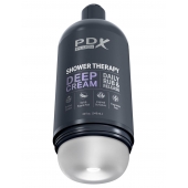 Мастурбатор в бутылке Shower Therapy Deep Cream - Pipedream - в Сызрани купить с доставкой