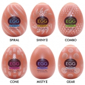 Набор из 6 мастурбаторов-яиц Tenga Egg Variety Pack V - Tenga - в Сызрани купить с доставкой