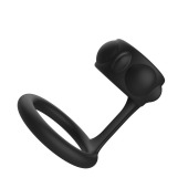 Черная эрекционная насадка на пенис - 6,2 см. - I-MOON - в Сызрани купить с доставкой