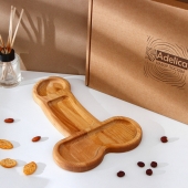 Деревянное блюдо для подачи в форме члена (32,5 х 20 х 1,7 см) - Сима-Ленд - купить с доставкой в Сызрани