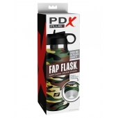 Мастурбатор в камуфляжной колбе Fap Flask - Pipedream - в Сызрани купить с доставкой