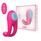 Розовое виброкольцо с пультом ДУ - I-MOON - в Сызрани купить с доставкой