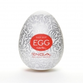 Мастурбатор-яйцо Keith Haring EGG PARTY - Tenga - в Сызрани купить с доставкой