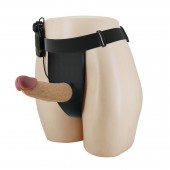 Полый вибрострапон на регулируемых трусиках Draven - 17,5 см. - Baile - купить с доставкой в Сызрани