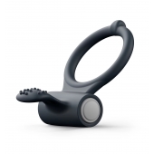 Черное эрекционное кольцо Power Clit - Dorcel - в Сызрани купить с доставкой