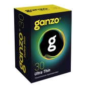 Супертонкие презервативы Ganzo Ultra thin - 30 шт. - Ganzo - купить с доставкой в Сызрани