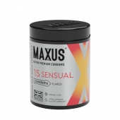 Анатомические презервативы MAXUS Sensual - 15 шт. - Maxus - купить с доставкой в Сызрани