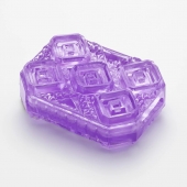 Фиолетовый мастурбатор-стимулятор Tenga Uni Amethyst - Tenga - в Сызрани купить с доставкой