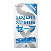 Презервативы Sagami Xtreme Ultrasafe с двойным количеством смазки - 10 шт. - Sagami - купить с доставкой в Сызрани