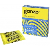 Классические презервативы с обильной смазкой Ganzo Classic - 3 шт. - Ganzo - купить с доставкой в Сызрани
