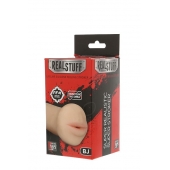 Нежный мастурбатор-ротик REALSTUFF 5INCH MASTURBATOR BJ - Dream Toys - в Сызрани купить с доставкой