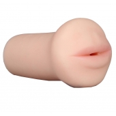Нежный мастурбатор-ротик REALSTUFF 5INCH MASTURBATOR BJ - Dream Toys - в Сызрани купить с доставкой