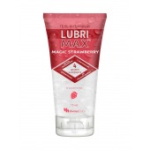 Интимный гель-смазка на водной основе Lubrimax Magic Strawberry - 75 мл. - ИнтелБИО - купить с доставкой в Сызрани