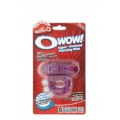 Фиолетовое эрекционное виброкольцо OWOW PURPLE - Screaming O - в Сызрани купить с доставкой