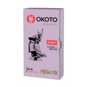 Презервативы OKOTO Mega Mix - 12 шт. - Sitabella - купить с доставкой в Сызрани