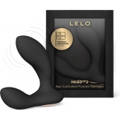 Черный вибростимулятор простаты Hugo 2 - Lelo - в Сызрани купить с доставкой