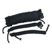 Чёрные хлопковые верёвки для бондажа - Orion - купить с доставкой в Сызрани
