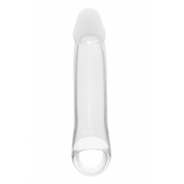 Прозрачная насадка-удлинитель 6.6’’ Extender With Ball Strap - 17,3 см. - Dream Toys - в Сызрани купить с доставкой