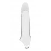 Прозрачная насадка-удлинитель 8.8’’ Extender With Ball Strap - 23,6 см. - Dream Toys - в Сызрани купить с доставкой