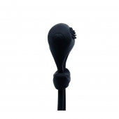 Чёрное лассо на пенис с вибрацией - Baile - в Сызрани купить с доставкой