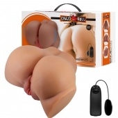 Карамельный мастурбатор-полуторс Emilia с вибрацией - Baile - в Сызрани купить с доставкой