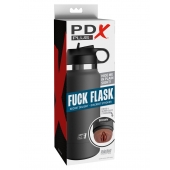 Смуглый мастурбатор-вагина в корпусе-бутылке F*ck Flask - Pipedream - в Сызрани купить с доставкой