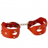 Красные наручники «Цезарь» - Sitabella - купить с доставкой в Сызрани