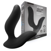 Черный вибромассажер простаты 3,5’’ Curve P-spot Massager - 12 см. - Erokay - в Сызрани купить с доставкой