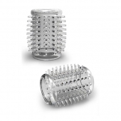 Прозрачная насадка с шипами STAY HARD COCK SLEEVE 01 CLEAR - Blush Novelties - в Сызрани купить с доставкой