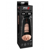 Мастурбатор-вагина с вибрацией Vibrating Mega Milker - Pipedream - в Сызрани купить с доставкой
