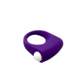 Фиолетовое эрекционное кольцо Puggle Vibrating Ring with Bullet - Adrien Lastic - в Сызрани купить с доставкой