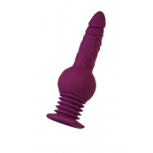 Фиолетовая мини-машина для секса Striker с пультом ДУ - 23,5 см. - ToyFa - купить с доставкой в Сызрани